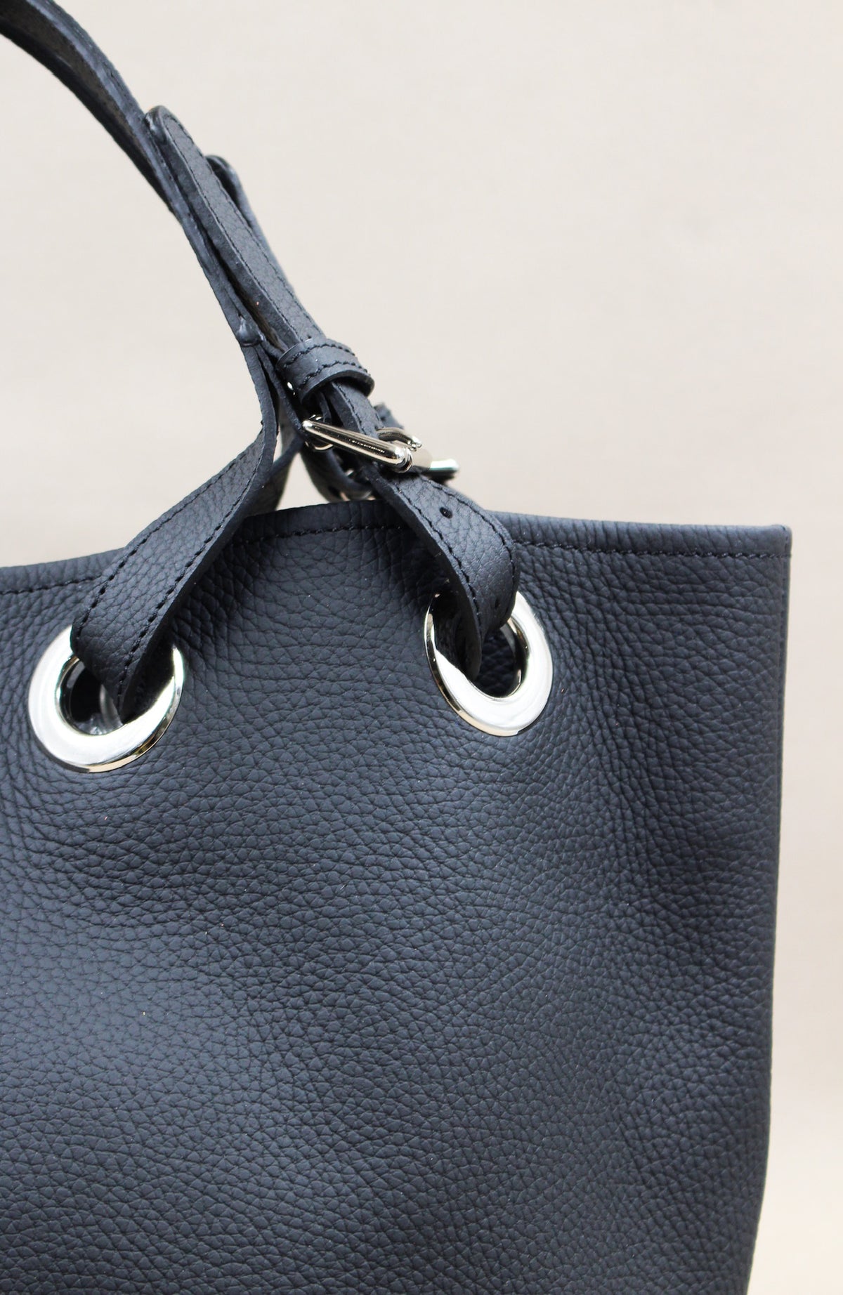 Tote bag avec anses en cuir haut de gamme
