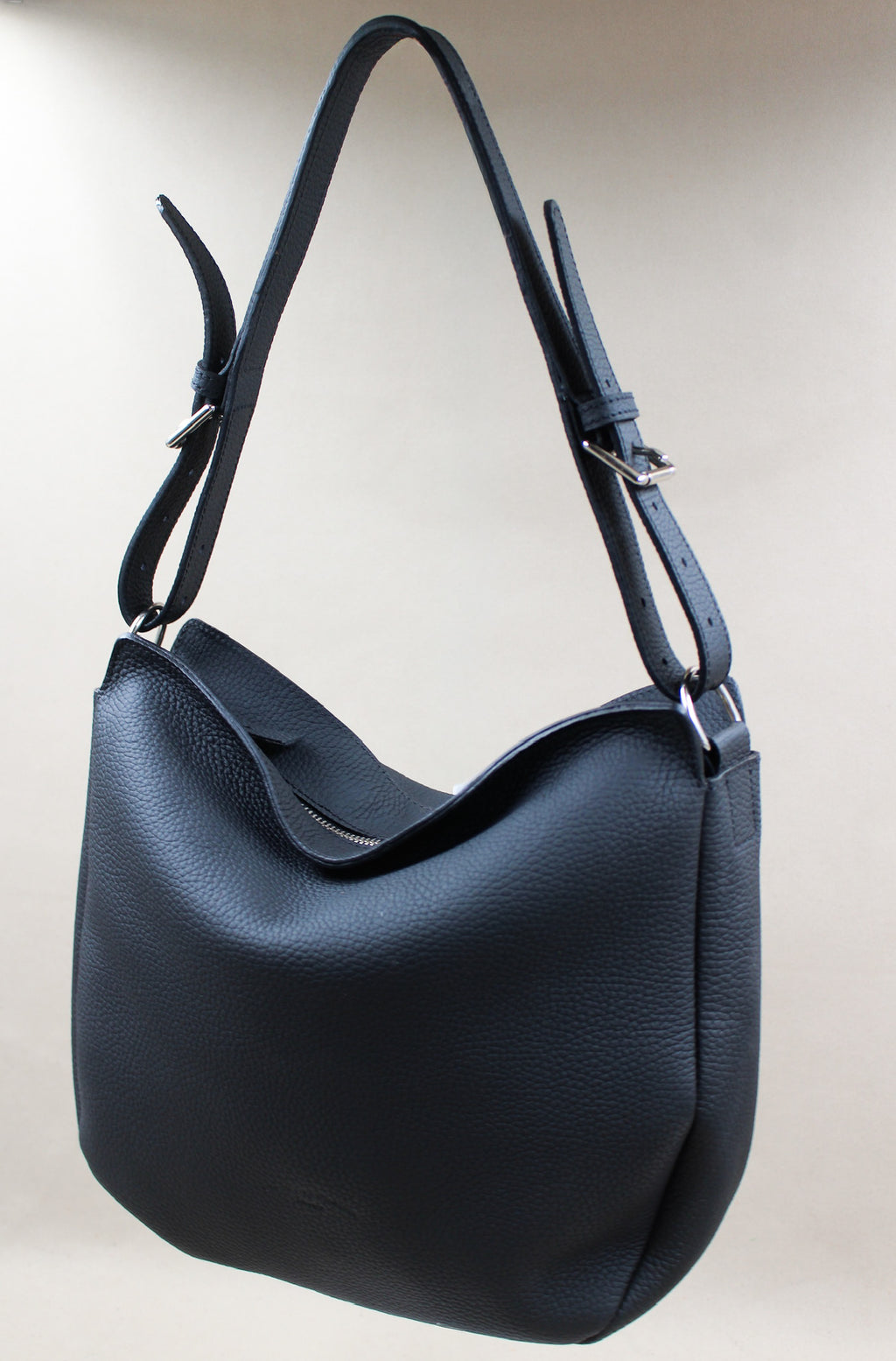 sac hobo fermeture zip fabriqué artisanalement