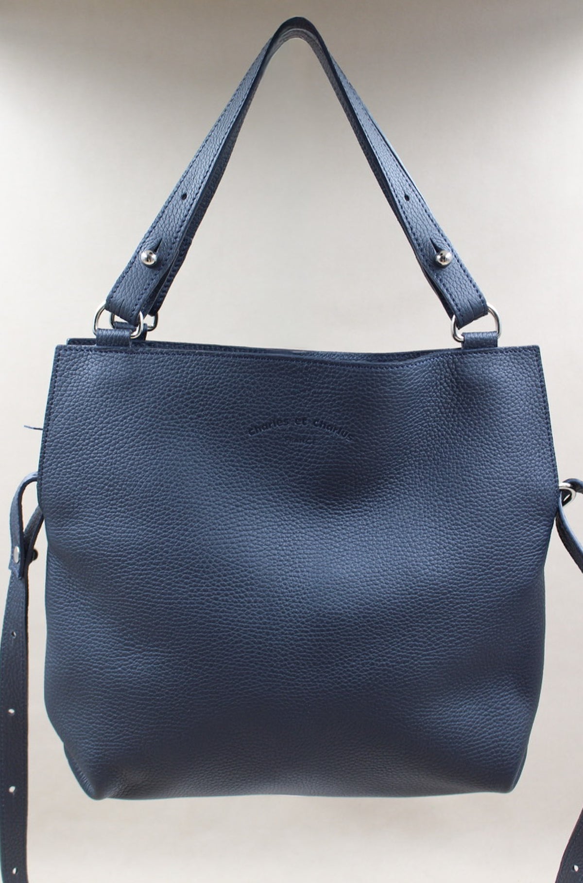 Sac référence cuir grainé français