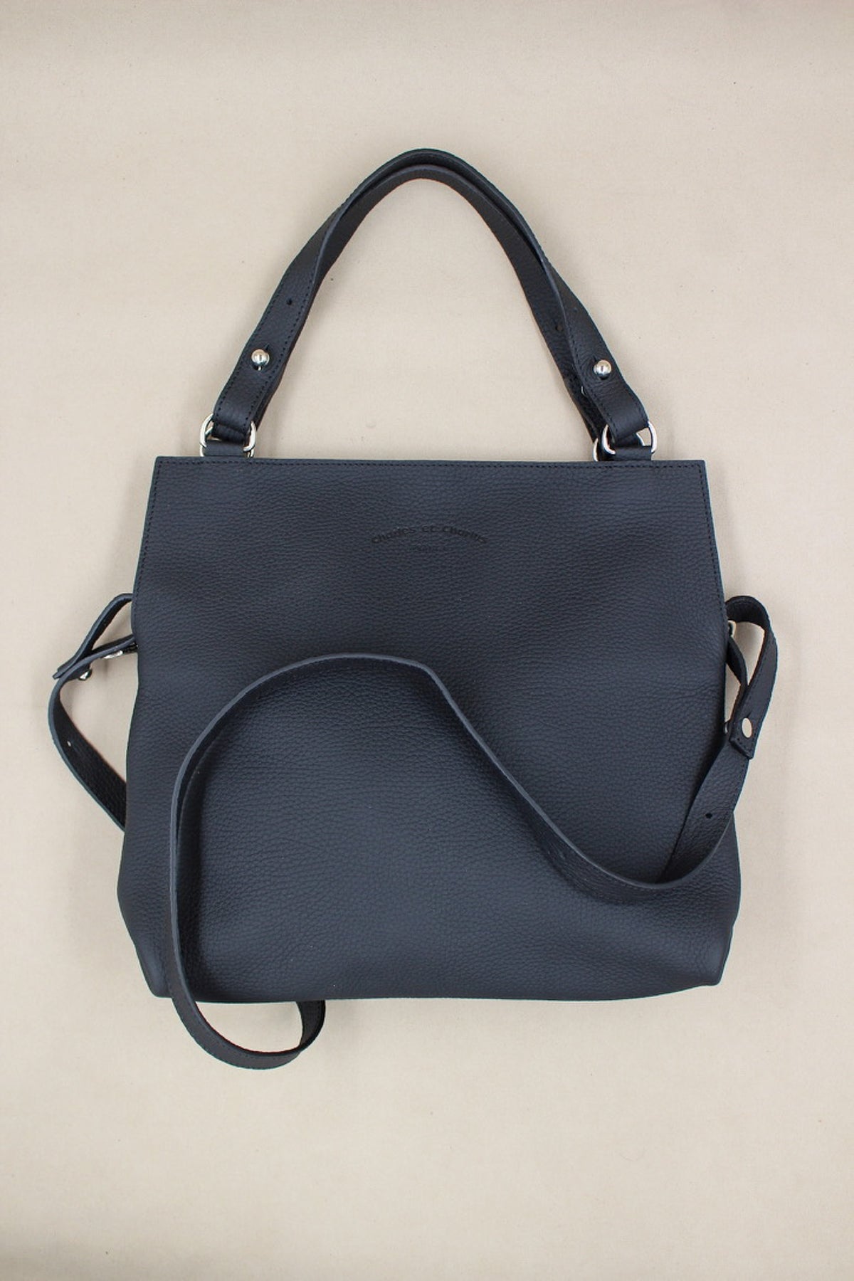 Sac pliage grainé fabriqué à Mazamet