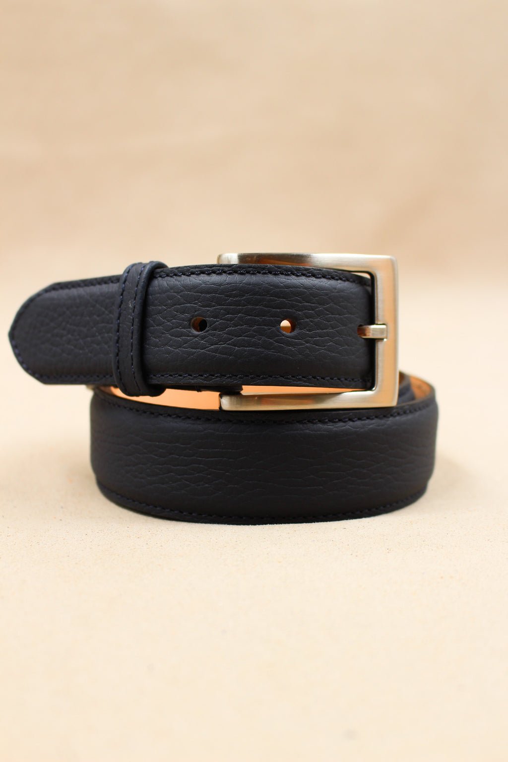 Belt 35 Domed 4004 | Grained Leather
