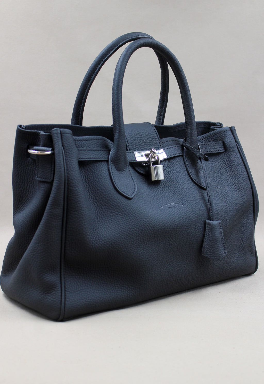Sac en cuir noir haut gamme made in France