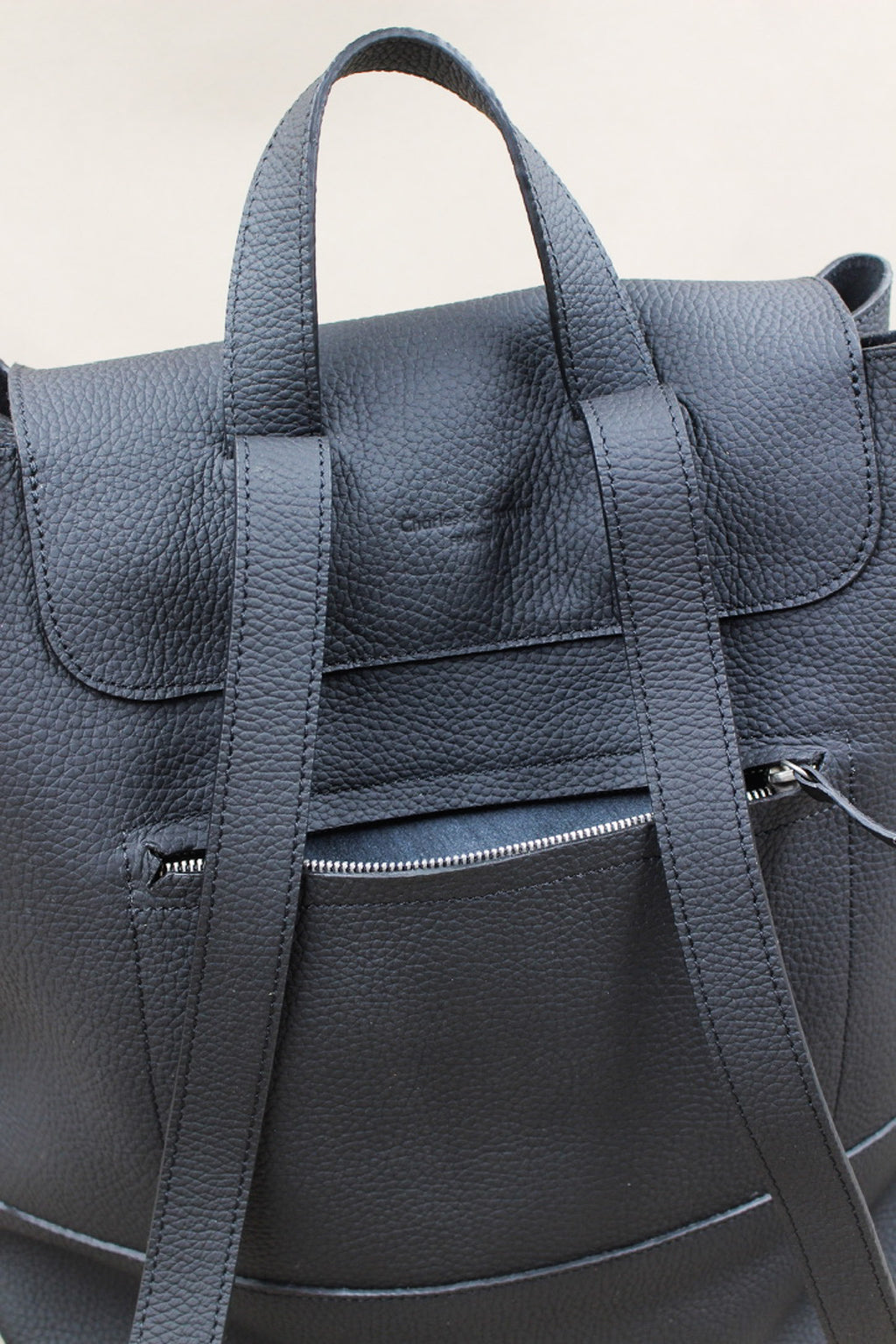 Marcel Bag | Grained Leather