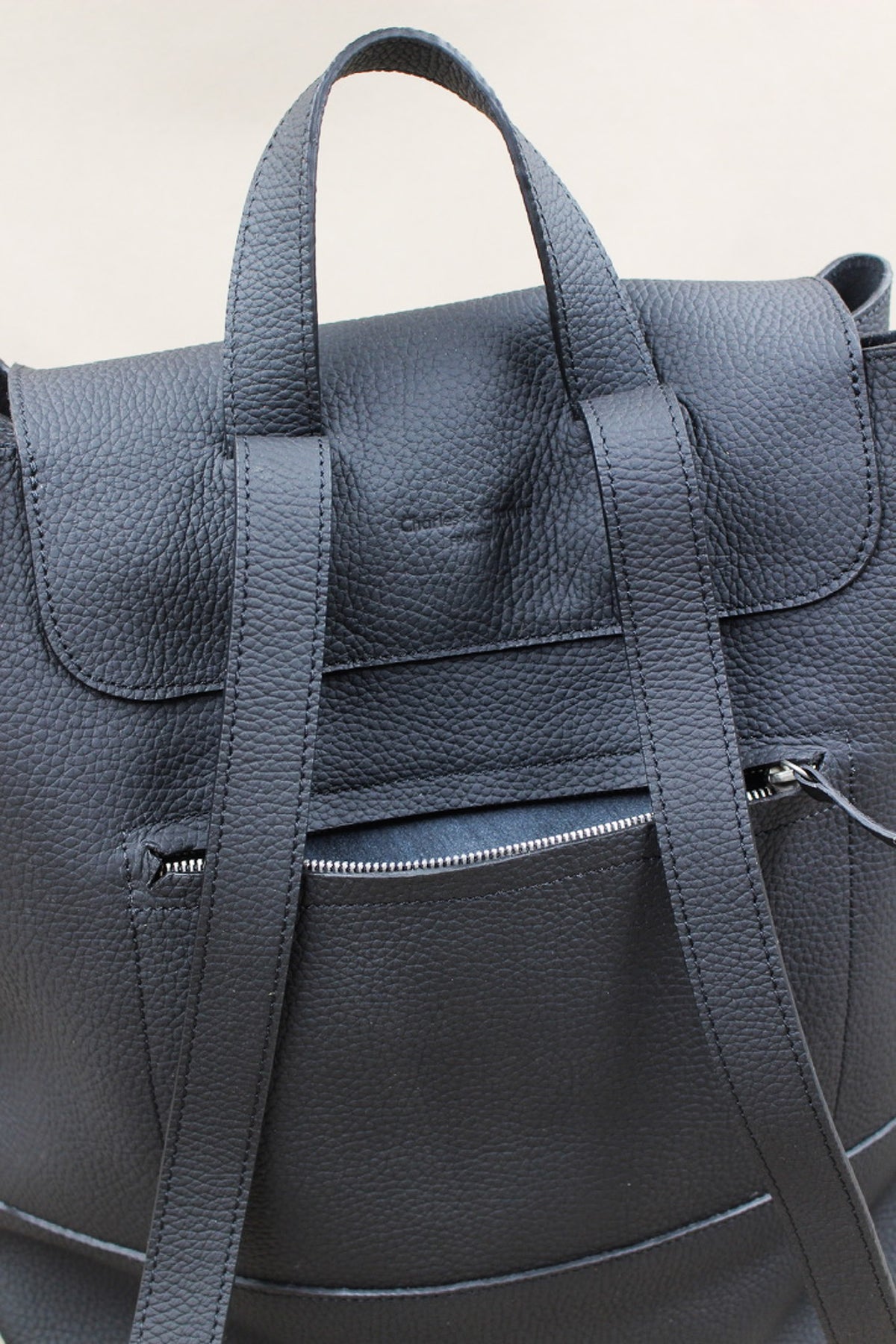 Marcel Bag | Grained Leather