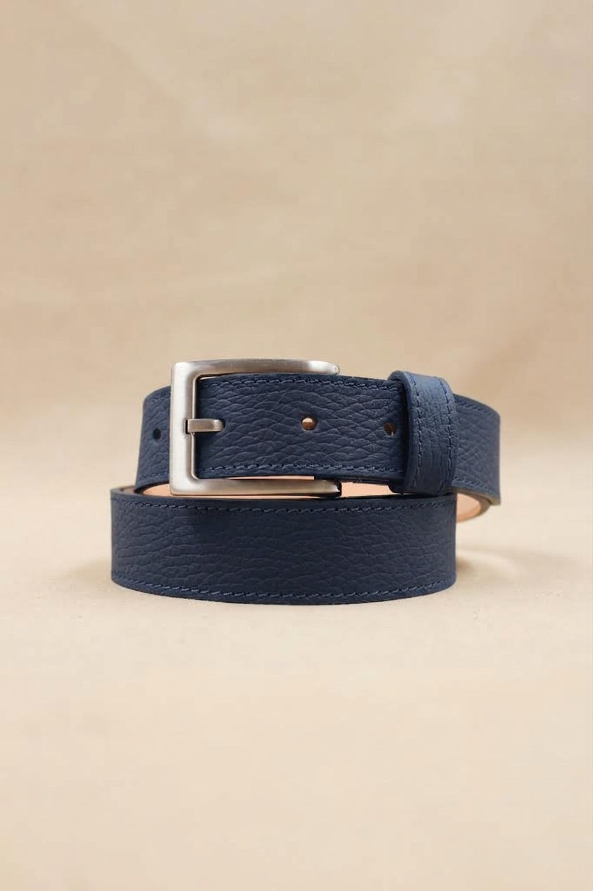 Belt 35 Plate 4004 | Grained Leather